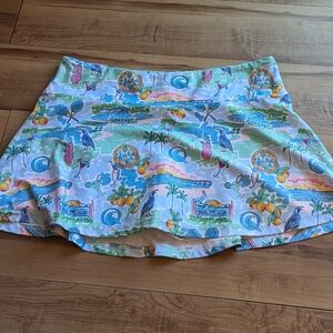 Smith And Quinn State Of FLORIDA Athletic Golf Tennis Skirt Skirt Sz L, EUC